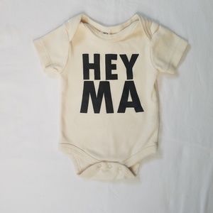 Urban Baby Co Organic Cotton Hey Ma Onesie